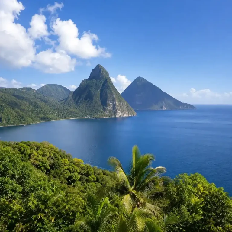 The-Pitons-mountains-in-St.-Lucia-overlooking-the-Caribbean-Sea-175