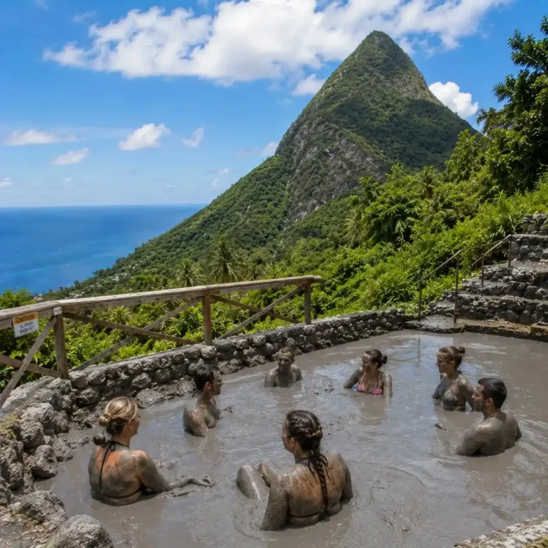 Tourists-enjoying-mud-baths-in-St.-Lucia-175